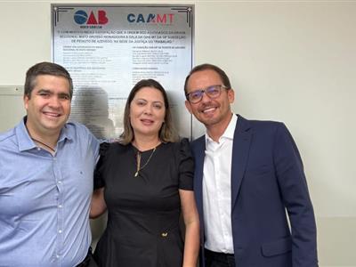Notícia destaque: OAB-MT e 14ª Subseção reinauguram sala da advocacia na Vara do Trabalho