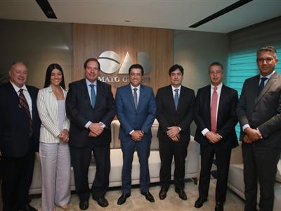 Notícia destaque: OAB-MT recebe visita  do Corregedor Nacional de Justiça, ministro Luis Felipe Salomão